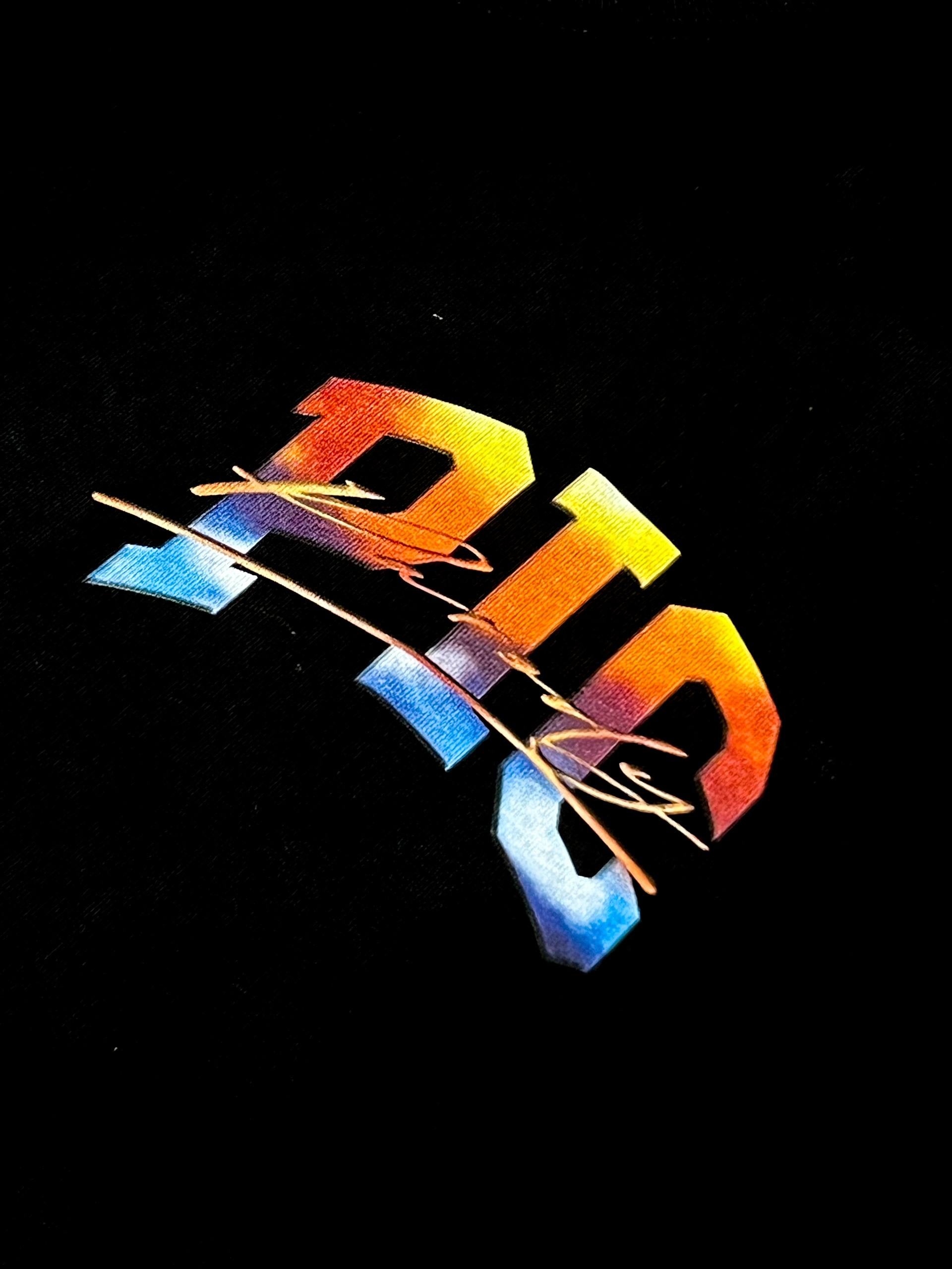 PARODY SMILEY FACE DESIGN 011 BLACK T SHIRT