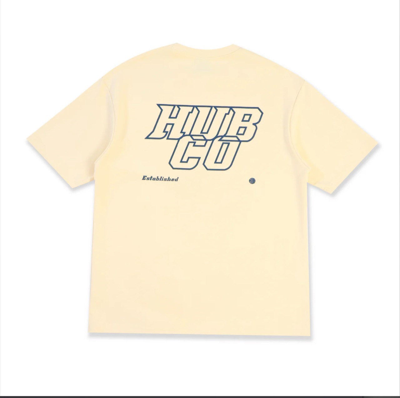 CARVED HUBCO TEE CREAM