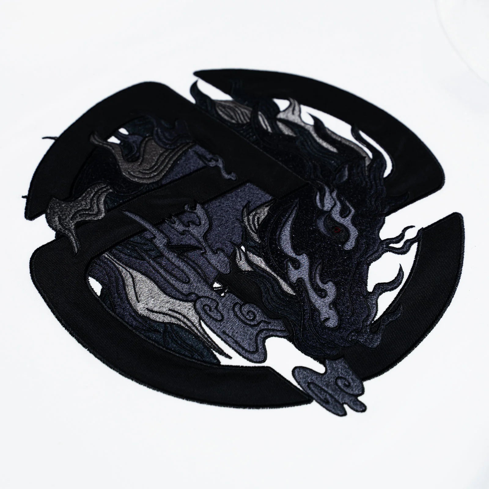 TNTCO FLAME HORSE TEE WHITE