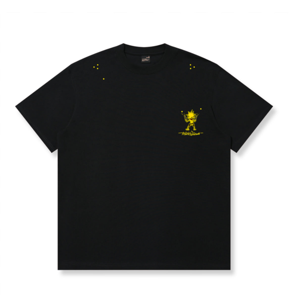 RICKYISCLOWN BLUE SNAKE SKIN T SHIRT