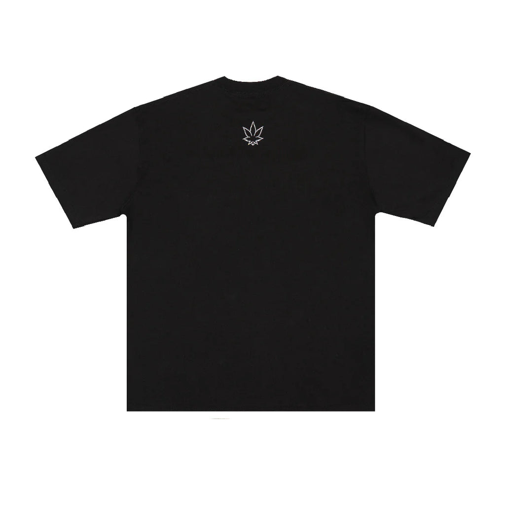 STONED&CO 26 : FINISH PEARL LOGO TEE BLACK