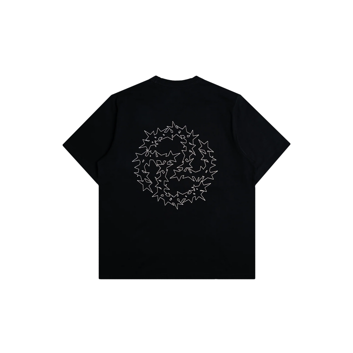 TNTCO SPIKY LOGO TEE BLACK