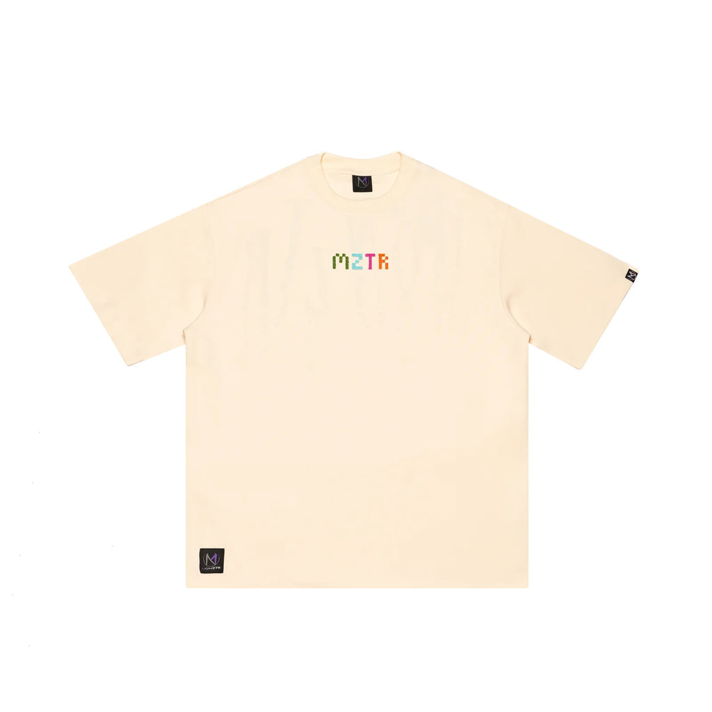 MONZTR PIXEL TEE CREAM