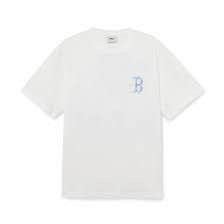 MLB Boston Red Sox Basic Mega Logo Over Fit T-shirt White