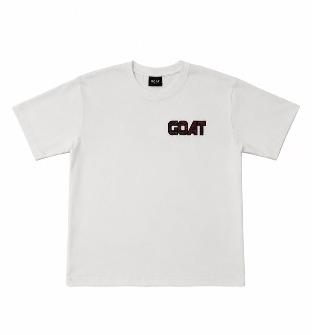 GOAT BATIKCORE TEE WHITE