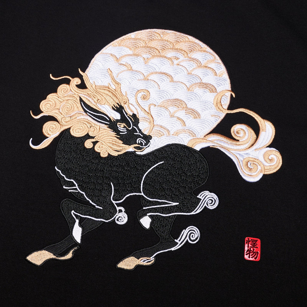 MONZTR LONG MA TEE BLACK