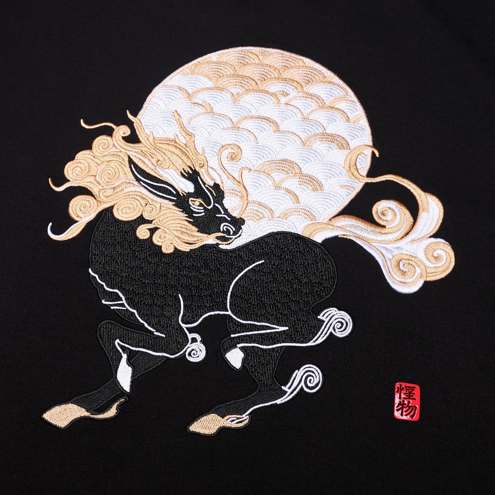 MONZTR LONG MA TEE BLACK