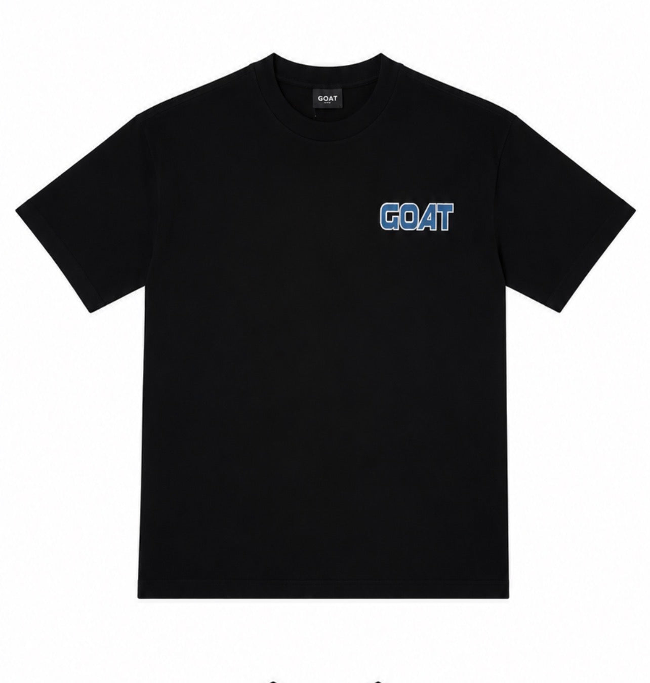 GOAT ROYAL BLUE TEE BLACK