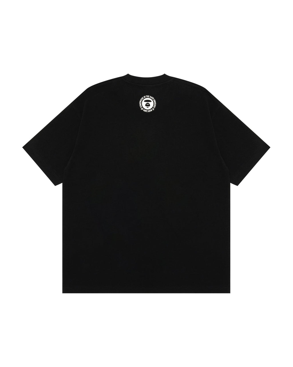 BAPE AAPE MAIN TEE BLACK