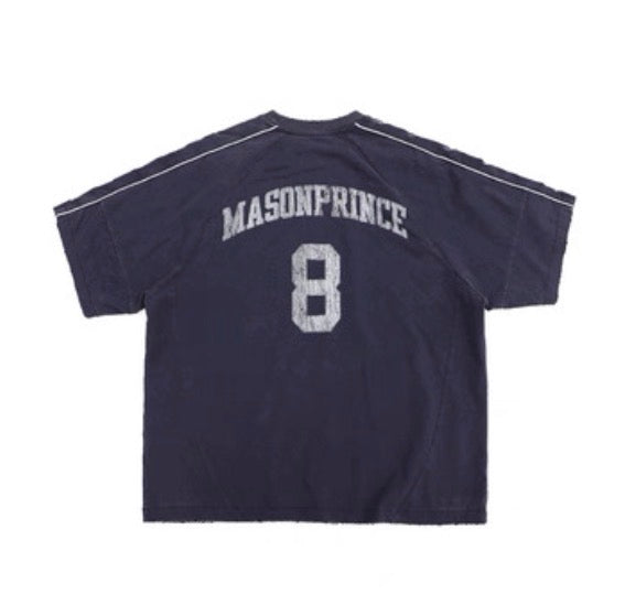 MASONPRINCE Super Club 8 Star Tee Navy Blue (SS25)