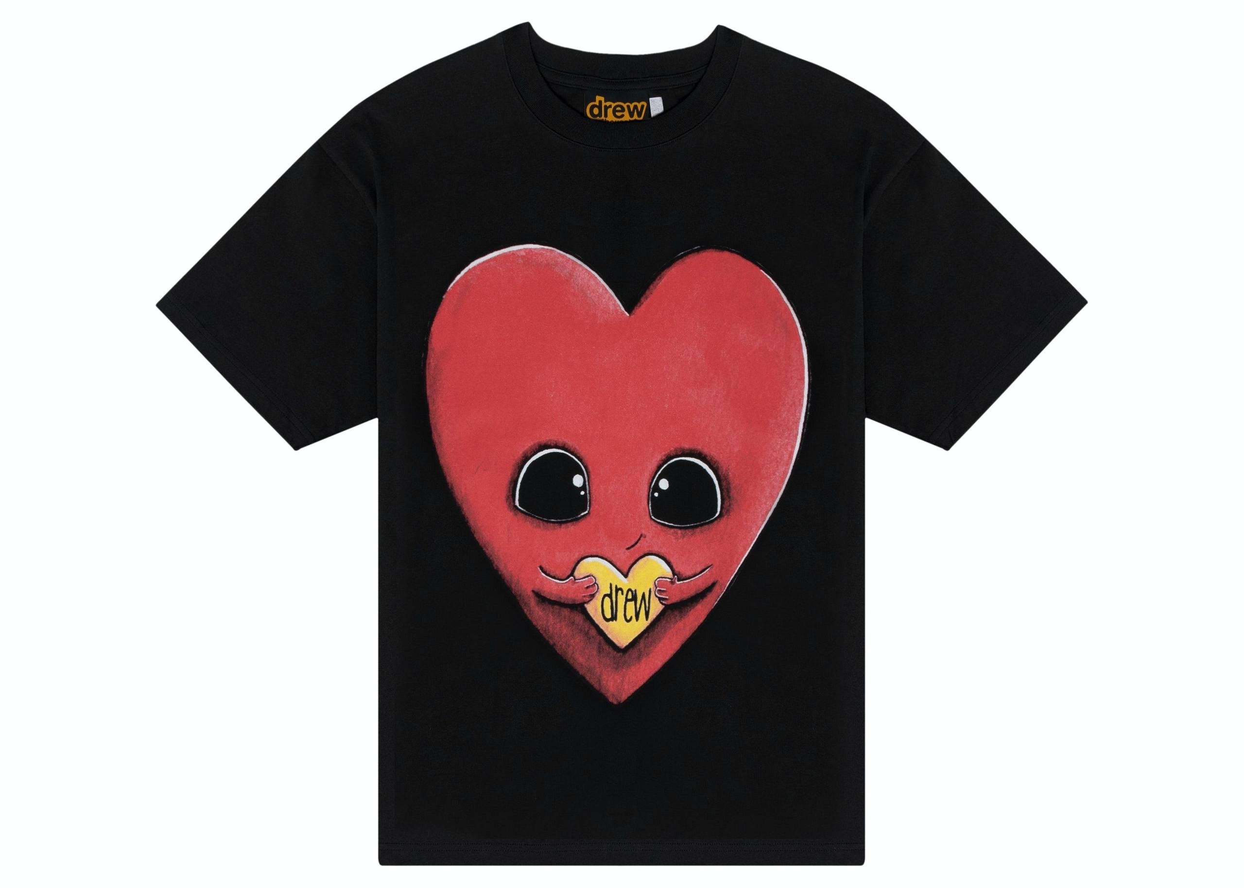 Drew House Drew Heart Tee Black