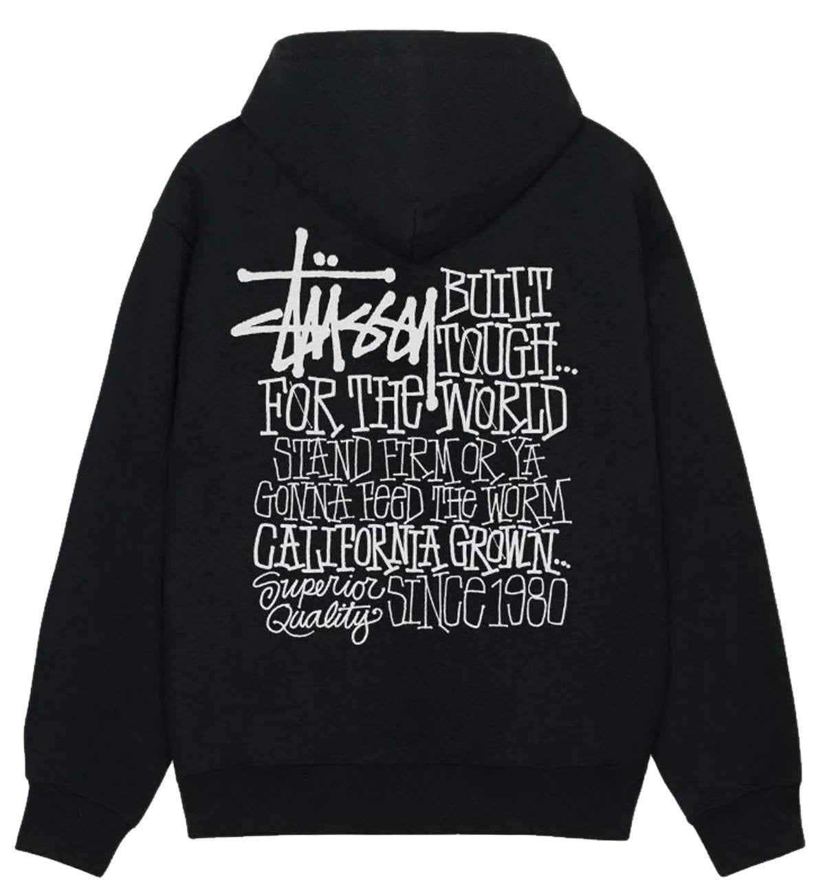 Stussy California Grown Hoodie Black