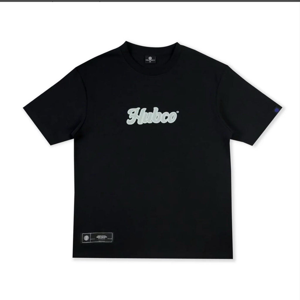 HUB CONCEPT STORE |GRAIN HUB 280GSM OVERSAIZ TEE BLACK
