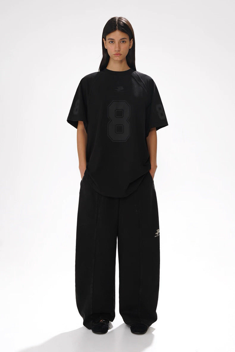 MASONPRINCE 8 BASEBALL BLACK TEE