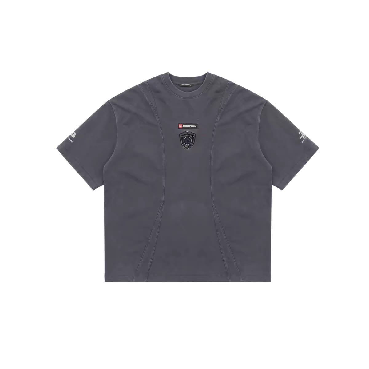 Masonprince Star Player Season Dual Star Goalkeeper Short-Sleeve Tee Iron Grey