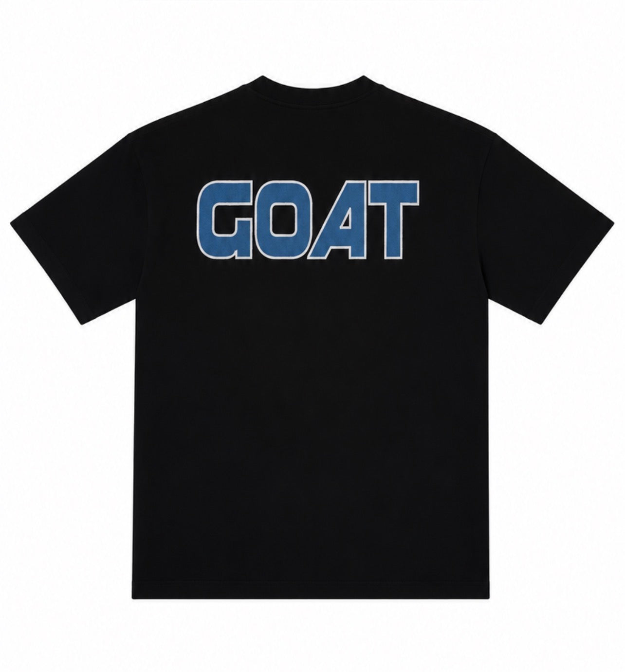 GOAT ROYAL BLUE TEE BLACK