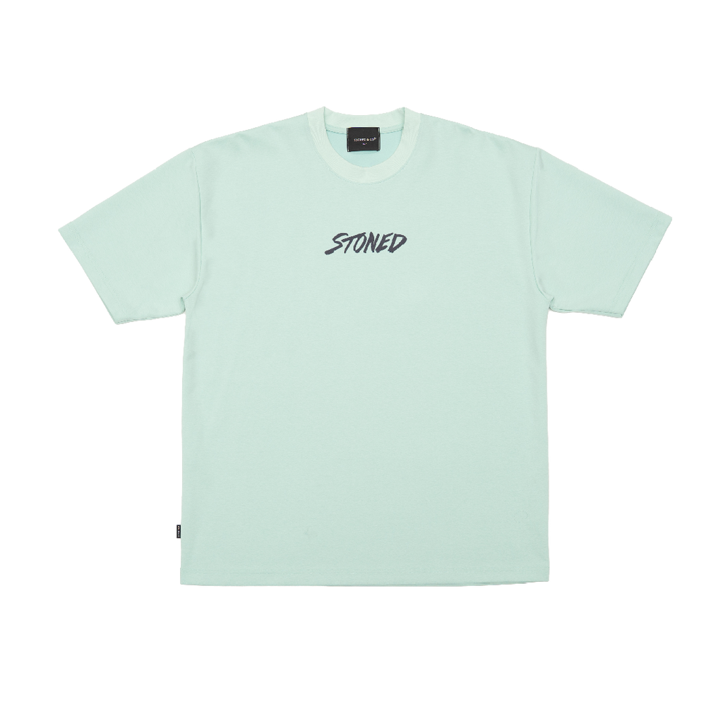 Stoned & Co. Genetic Hexagon Tee Tiffany
