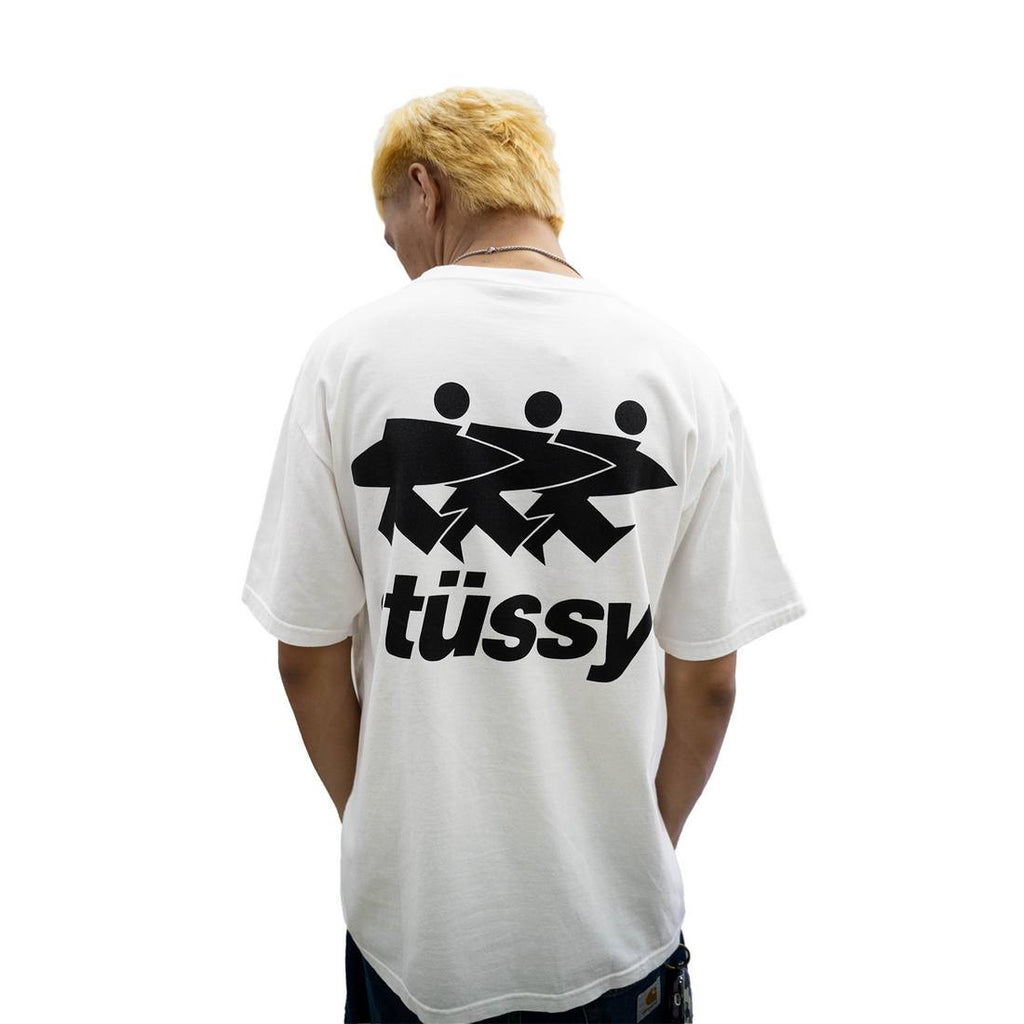 Stüssy Surfwalk Pigment Dyed Tee White