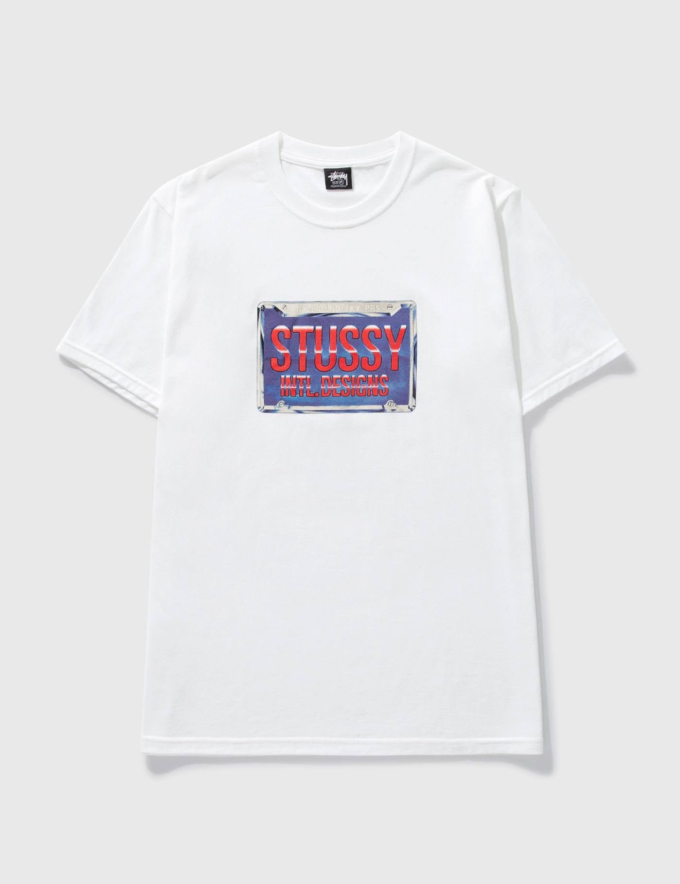Stüssy Plates Tee White