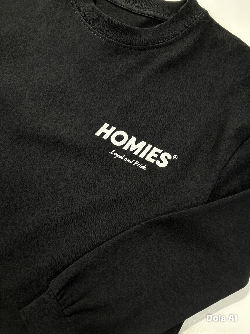 HOMIES 018 BLACK LONG SLEEVE