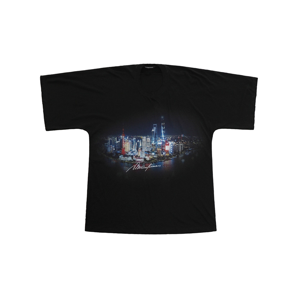 MASONPRINCE SS25  SHOW NIGHT SCENE TEE BLACK