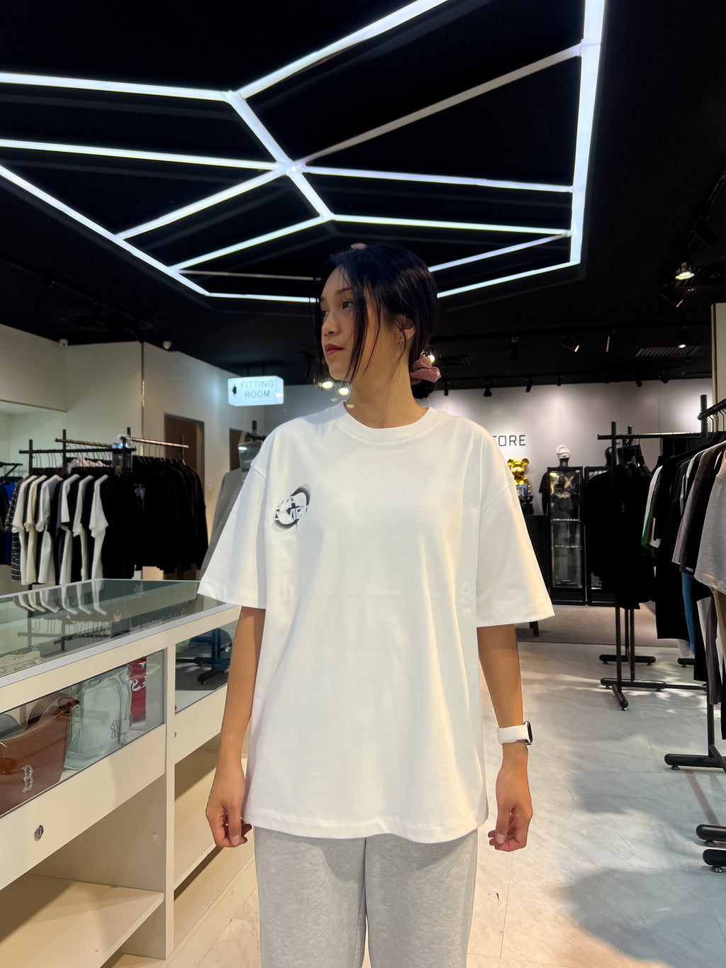 GOAT BIAR LAMBAT ASAL GOAT V3 TEE WHITE