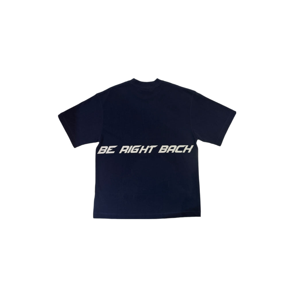 BRB ESSENTIAL BASIC TEE NAVY BLUE