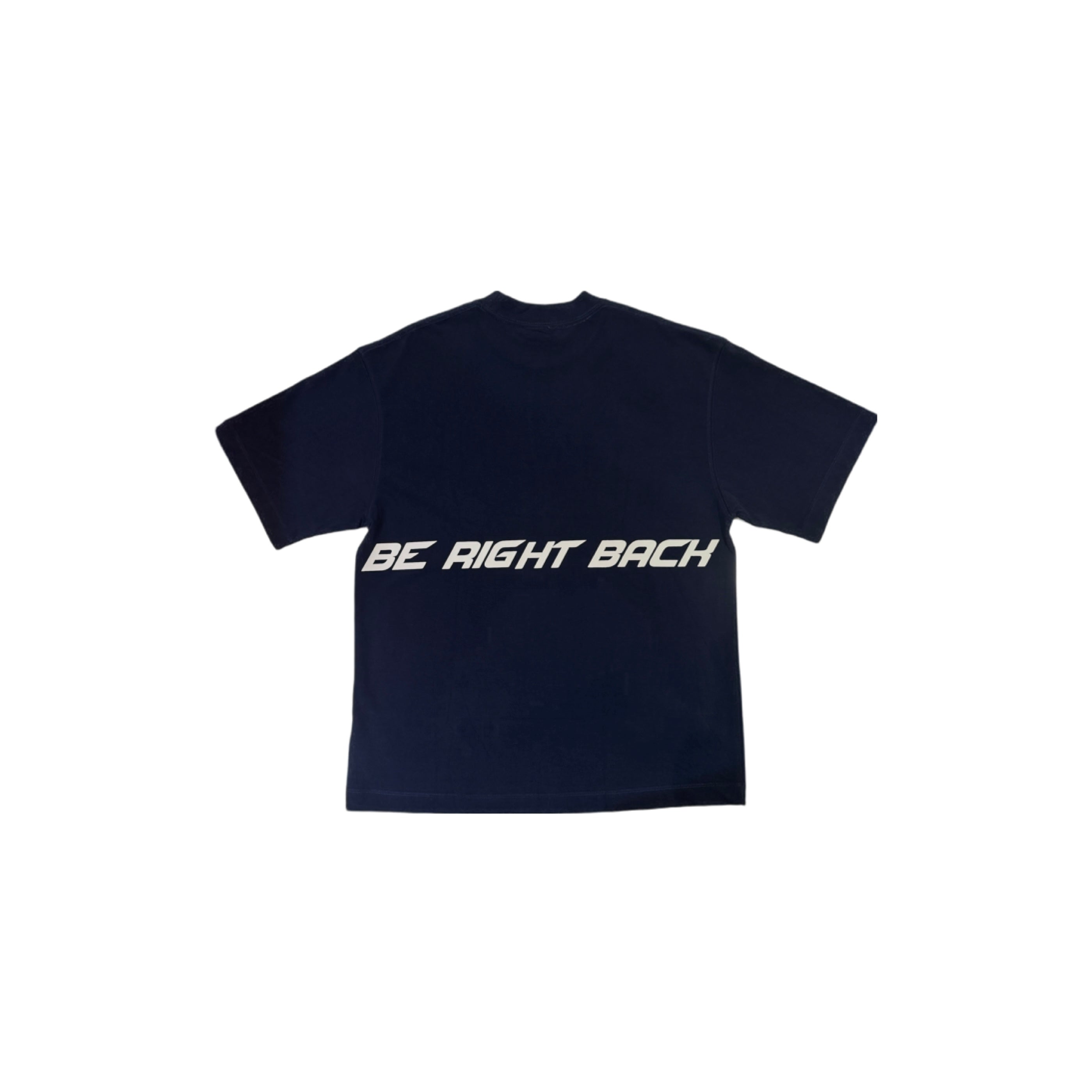 BRB ESSENTIAL BASIC TEE NAVY BLUE