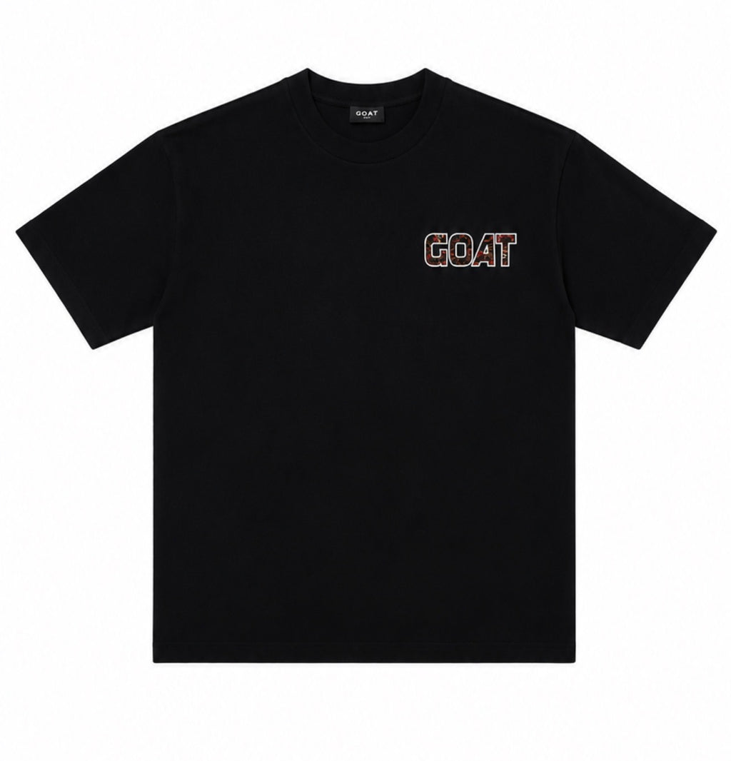 GOAT BATIKCORE 2 TEE BLACK