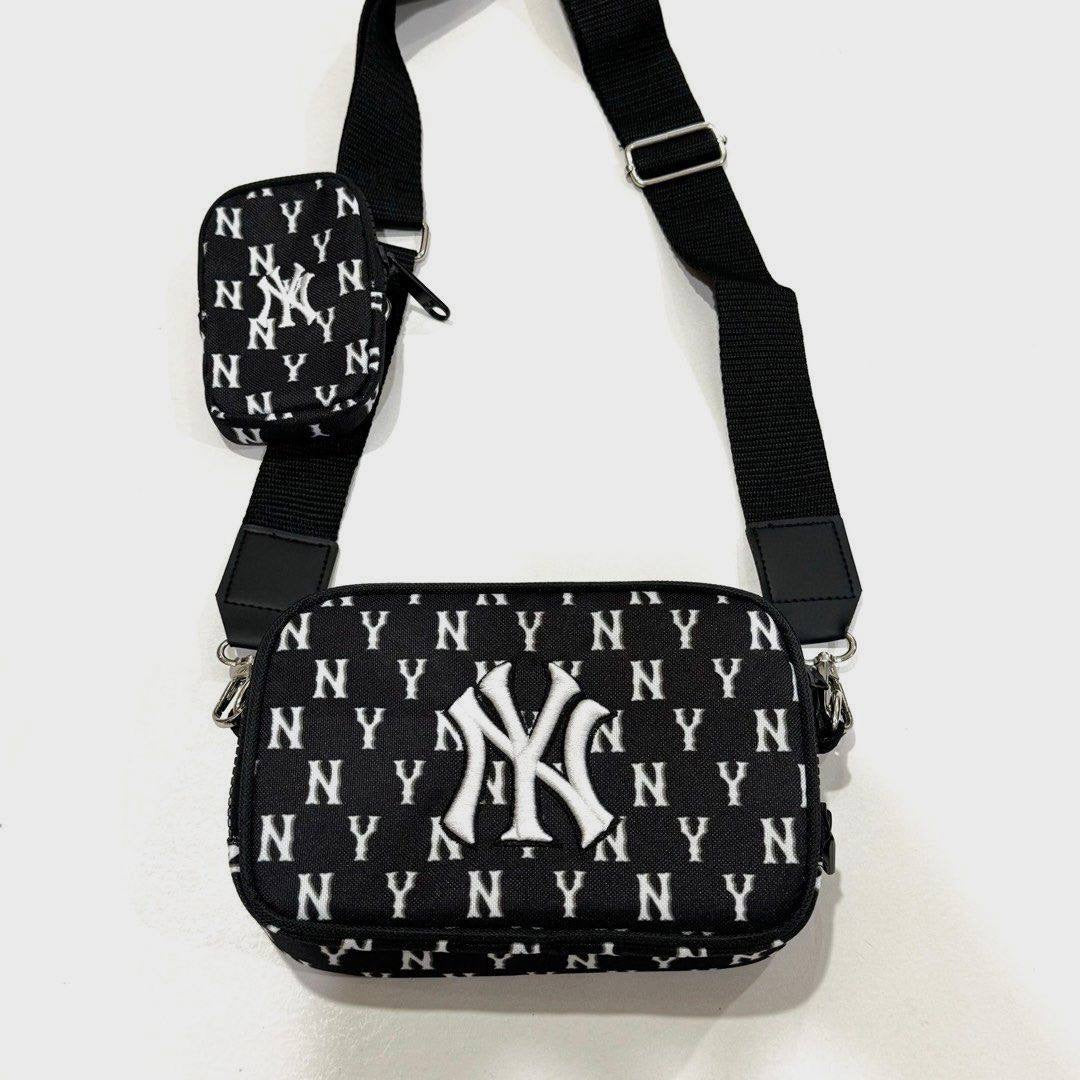 MLB SLING BAG (SMALL SIZE) BLACK | WHITE