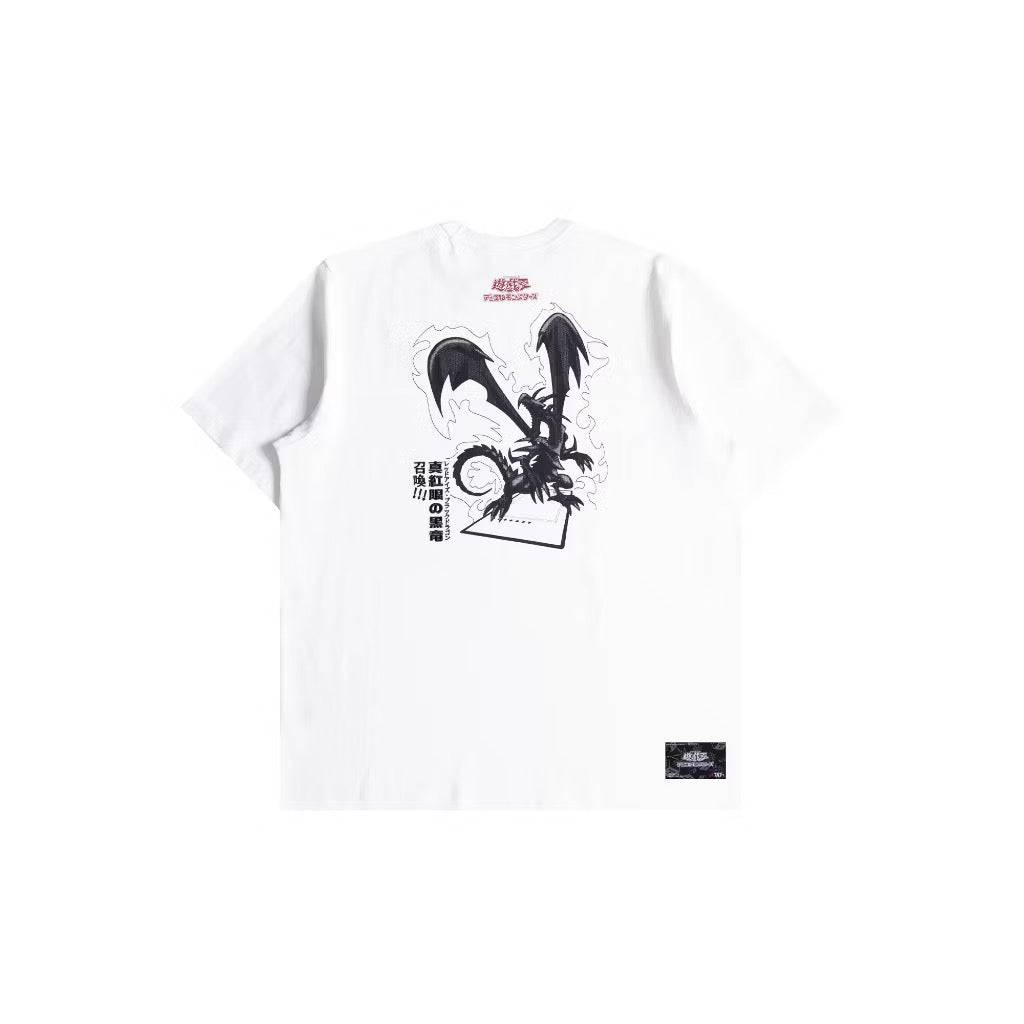 TNT CO Black Eyes Black Dragon Tee WHITE