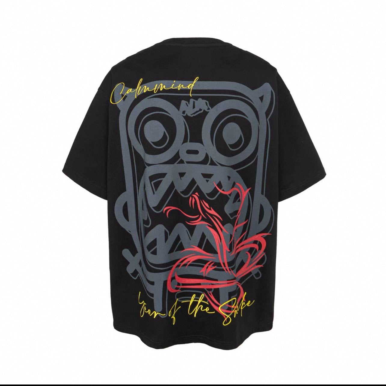 Calmmind Monster Exclusive 2025 Year of the Snake Tee Black