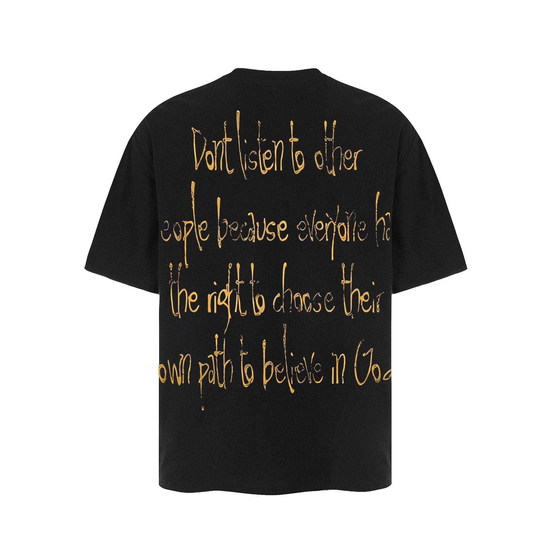 OWN PATH BLACK VINTAGE T SHIRT (PRE-ORDER)