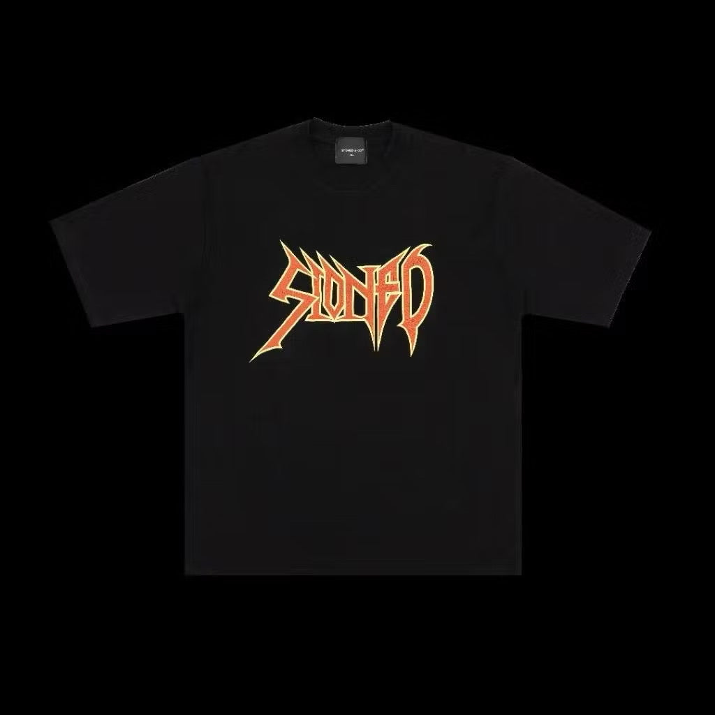 STONED & CO STORM TEE BLACK
