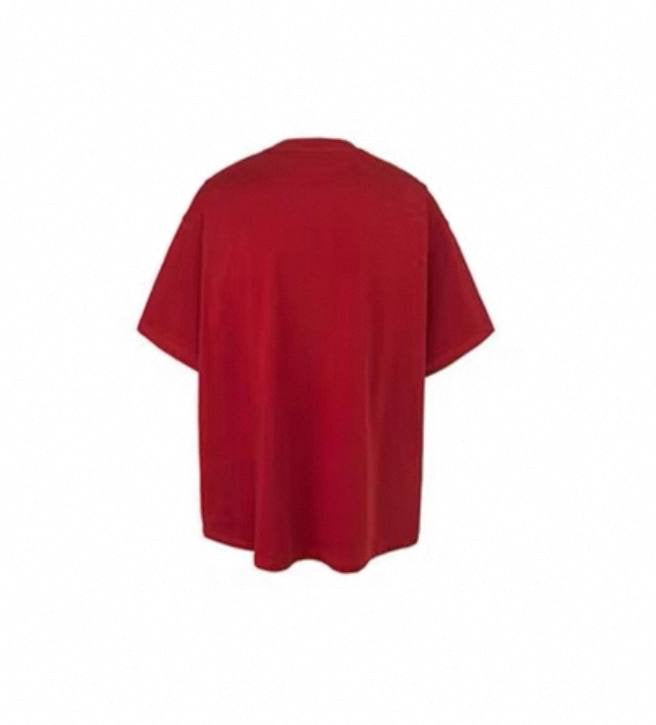 Calmmind 2025 Chinese New Year Lion Dance Exclusive Short Sleeve Tee Red