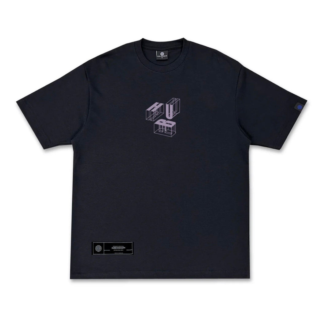 4D WORLD HUBCO TEE BLACK