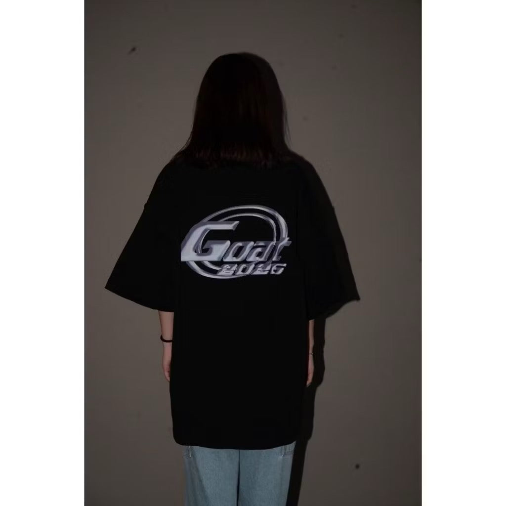 GOAT FUTUREWAVE BLACK T SHIRT