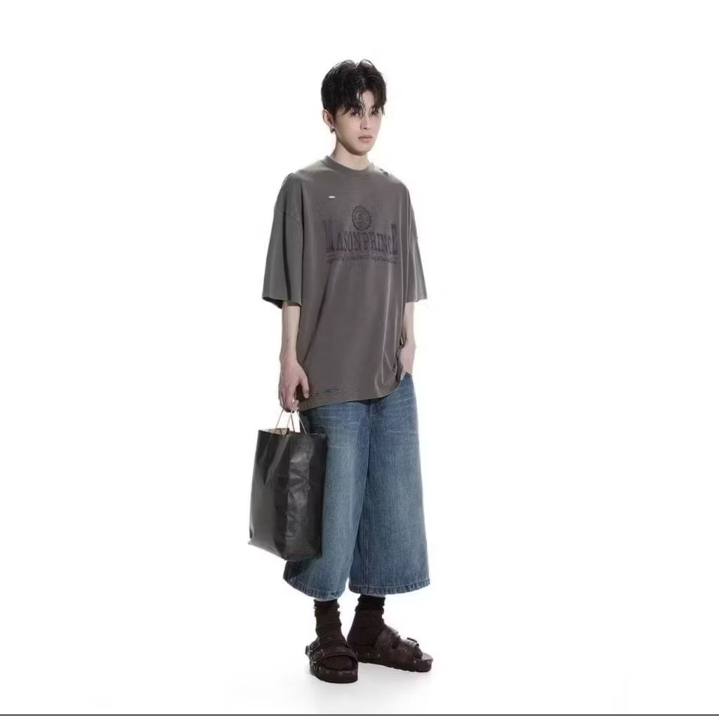 MASONPRINCE LIBERTY BROWN TEE