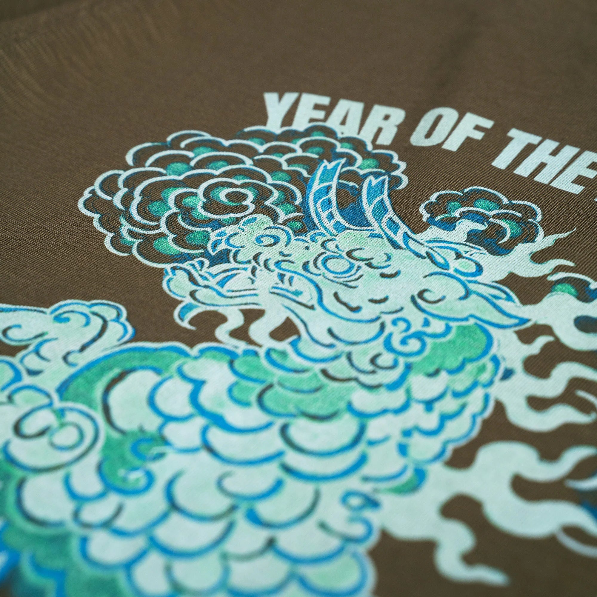 TNTCO PORCELAIN HORSE TEE GREEN