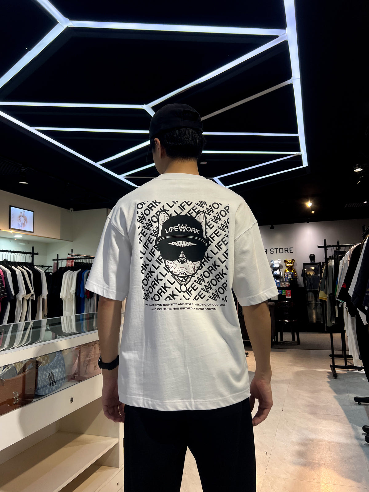 Lifework HipHop Glass White Tee