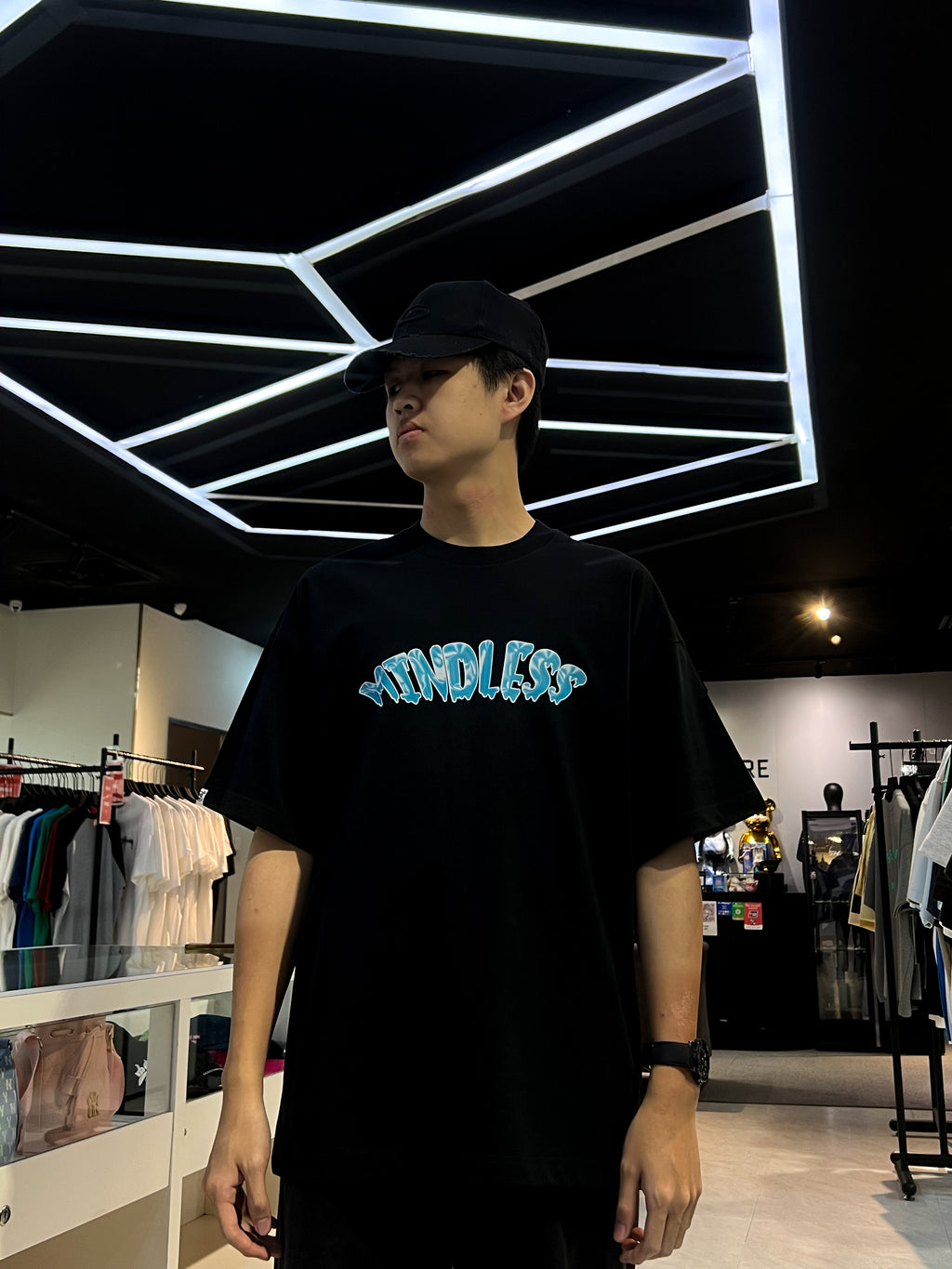 MINDLESS 010BK TEE BLACK