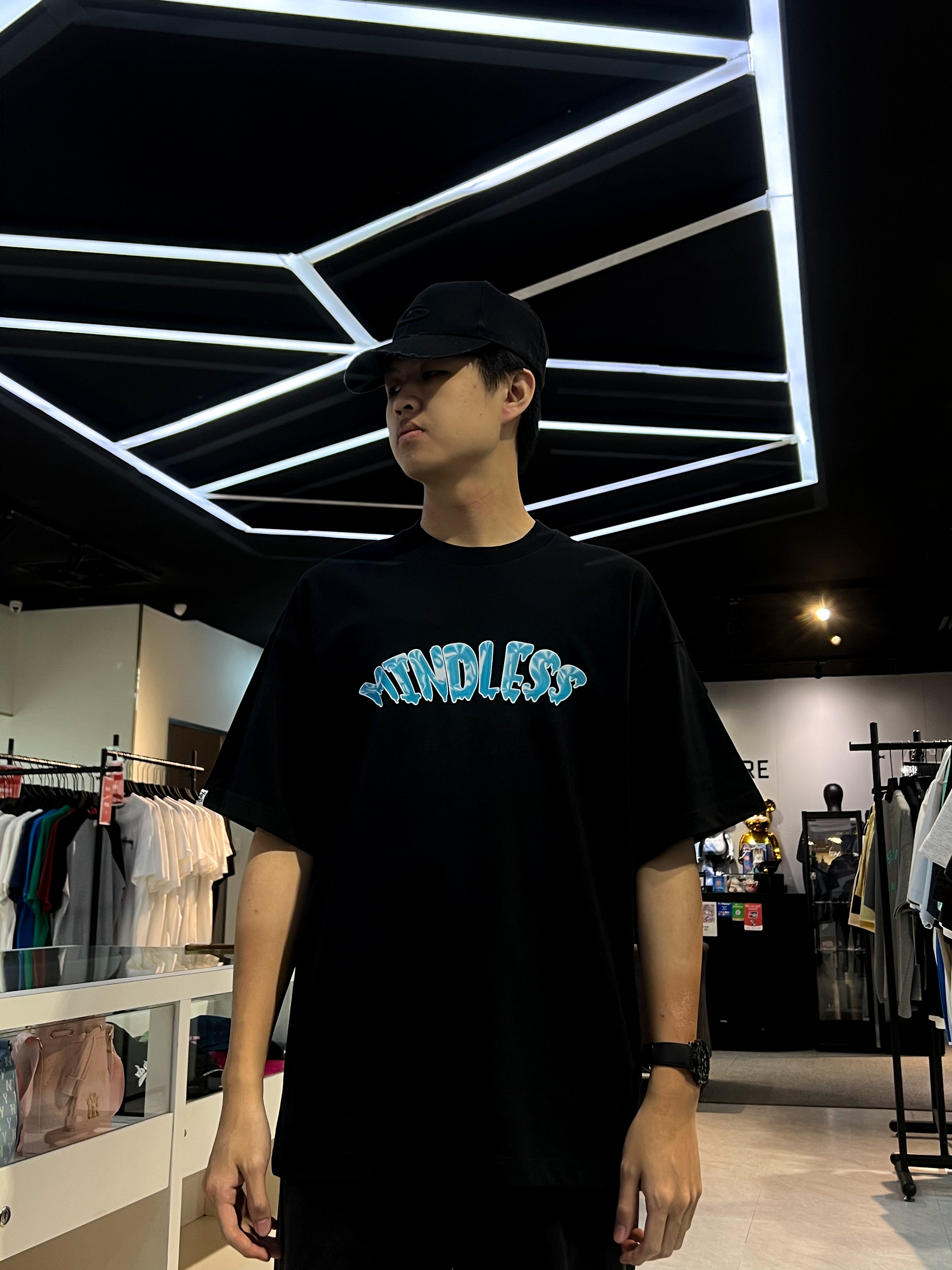 MINDLESS 010BK TEE BLACK