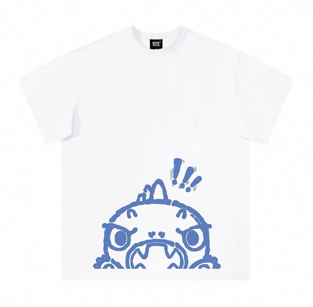 BTK CAUGHT YOU! TEE WHITE