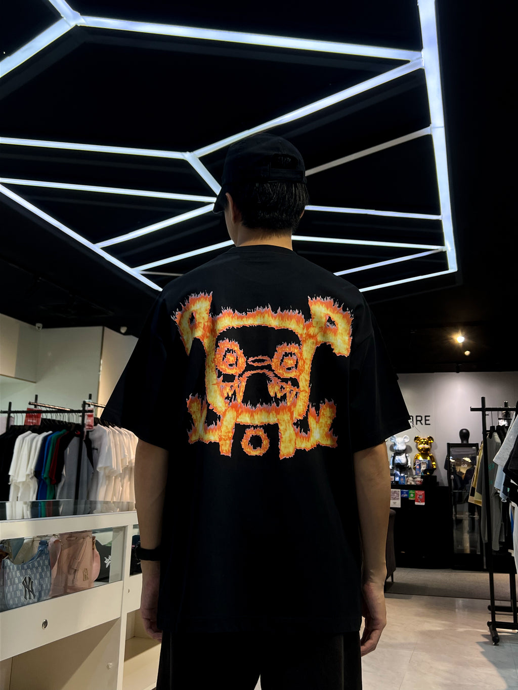 MINDLESS FLAME TEE BLACK