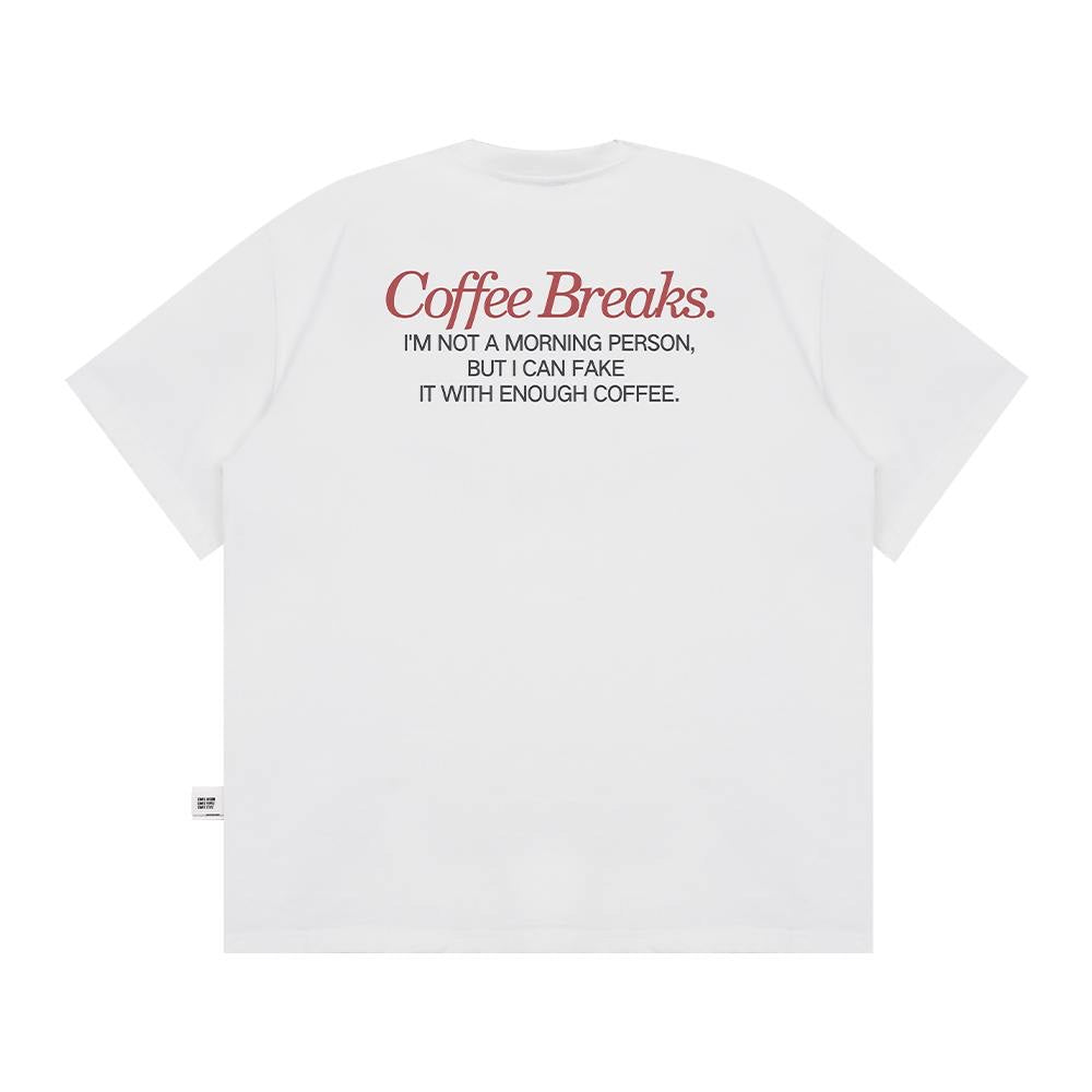 BELLKENIDEA COFFEEBREAKS TEE WHITE