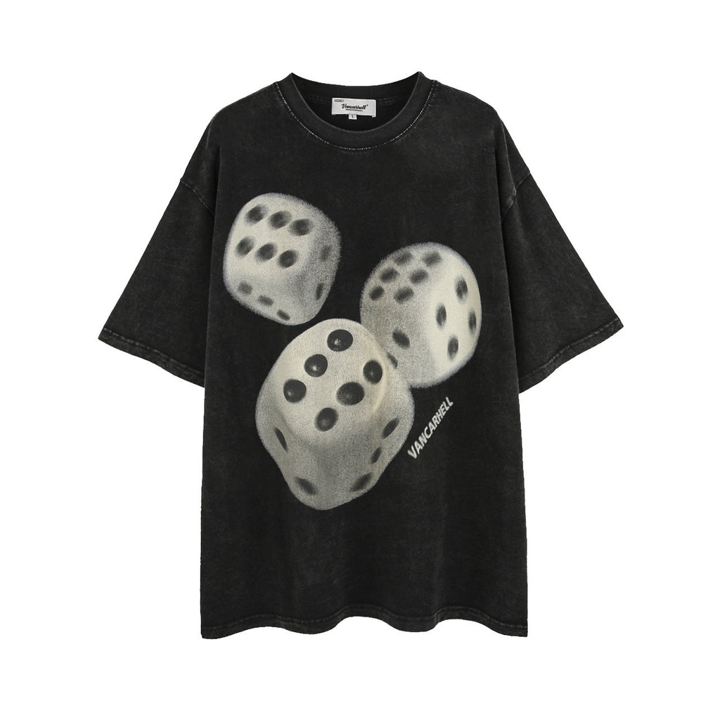 DICE 666 BLACK T SHIRT (PRE-ORDER)