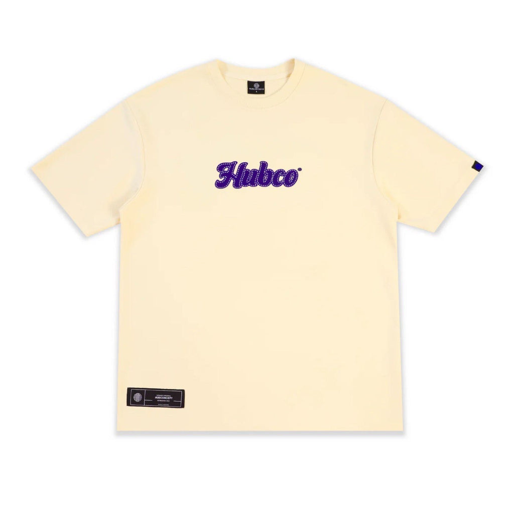 HUB CONCEPT STORE |GRAIN HUB 280GSM OVERSAIZ TEE BEIGE