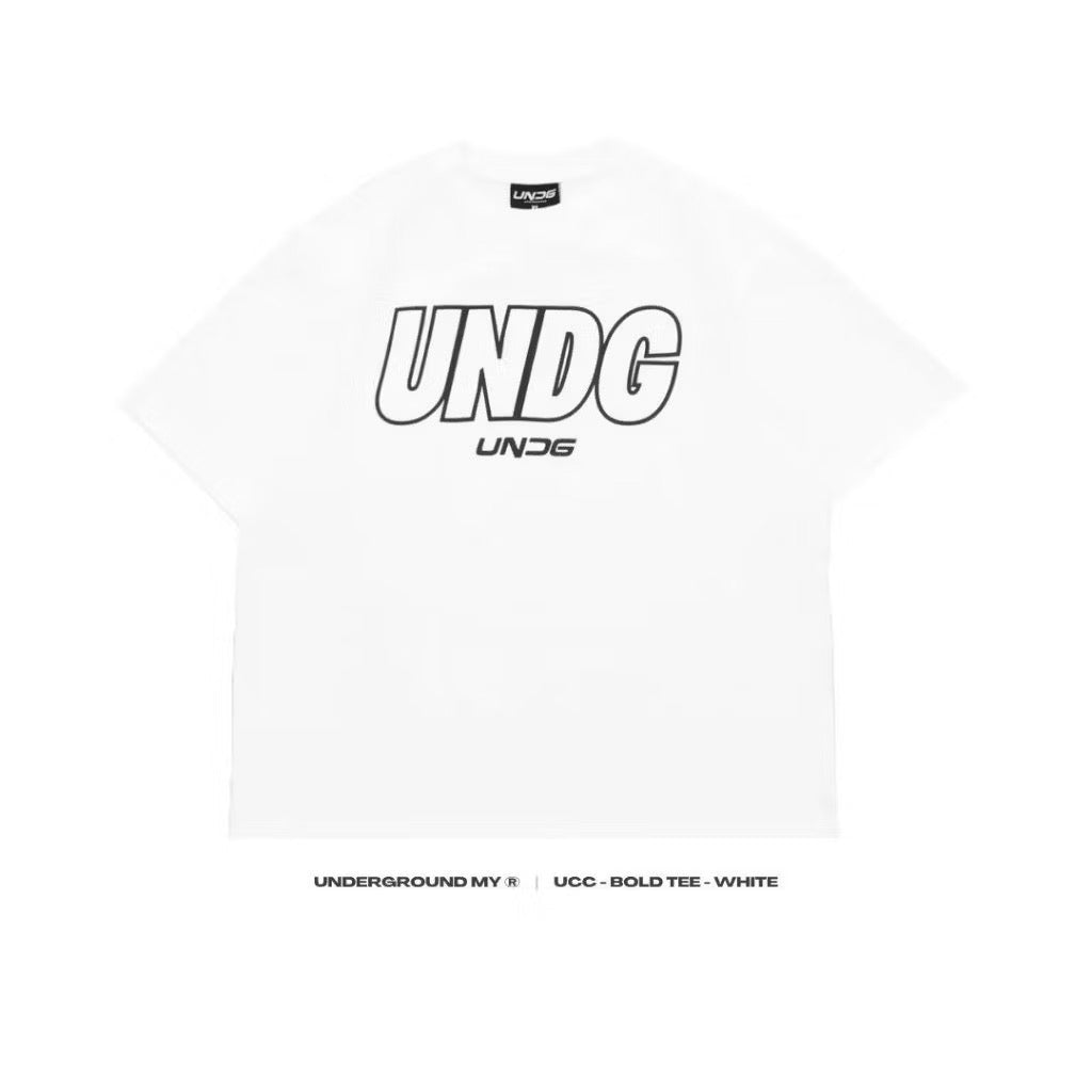 UNDG BOLD TEE WHITE