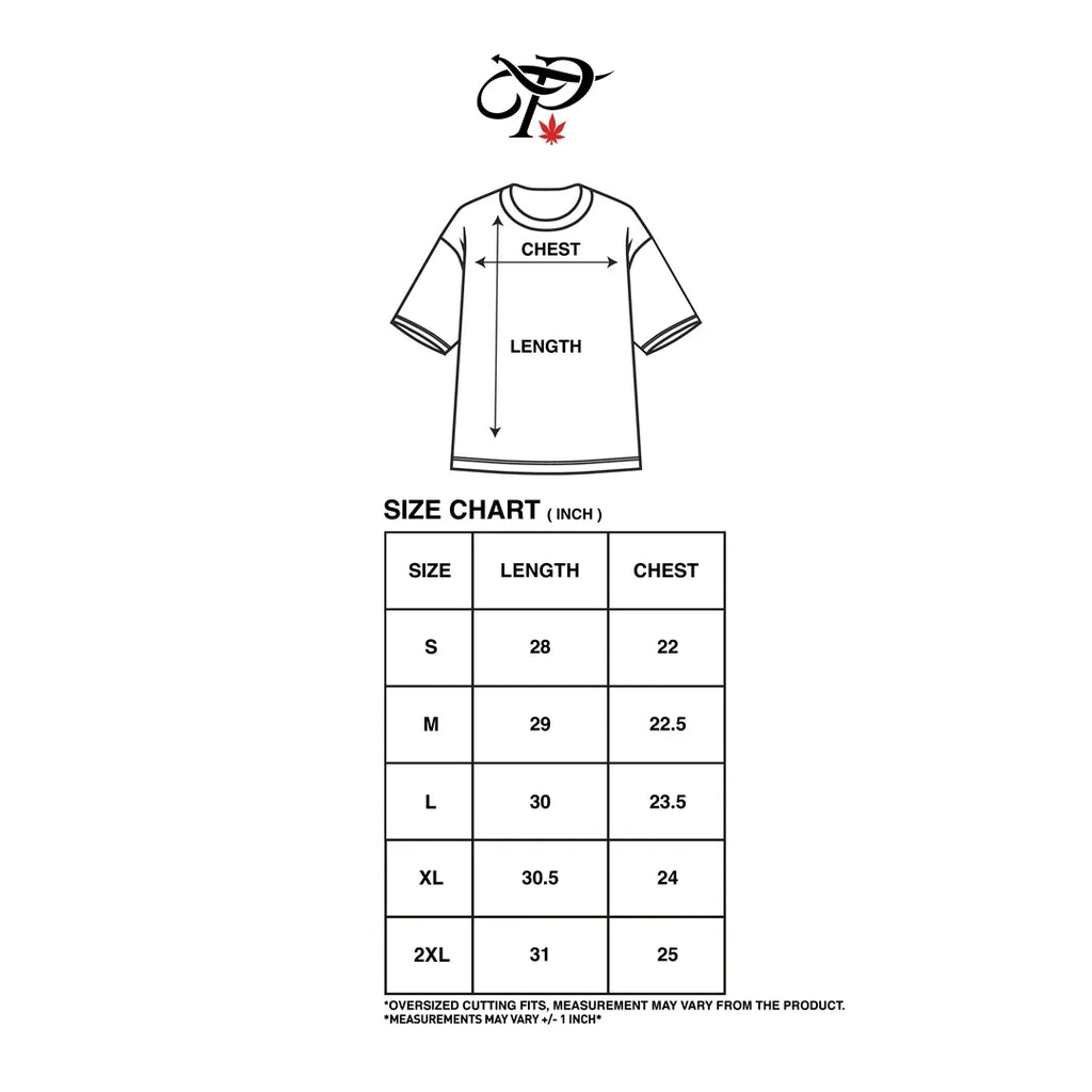 Stoned x OTP : P Logo tee Maroon