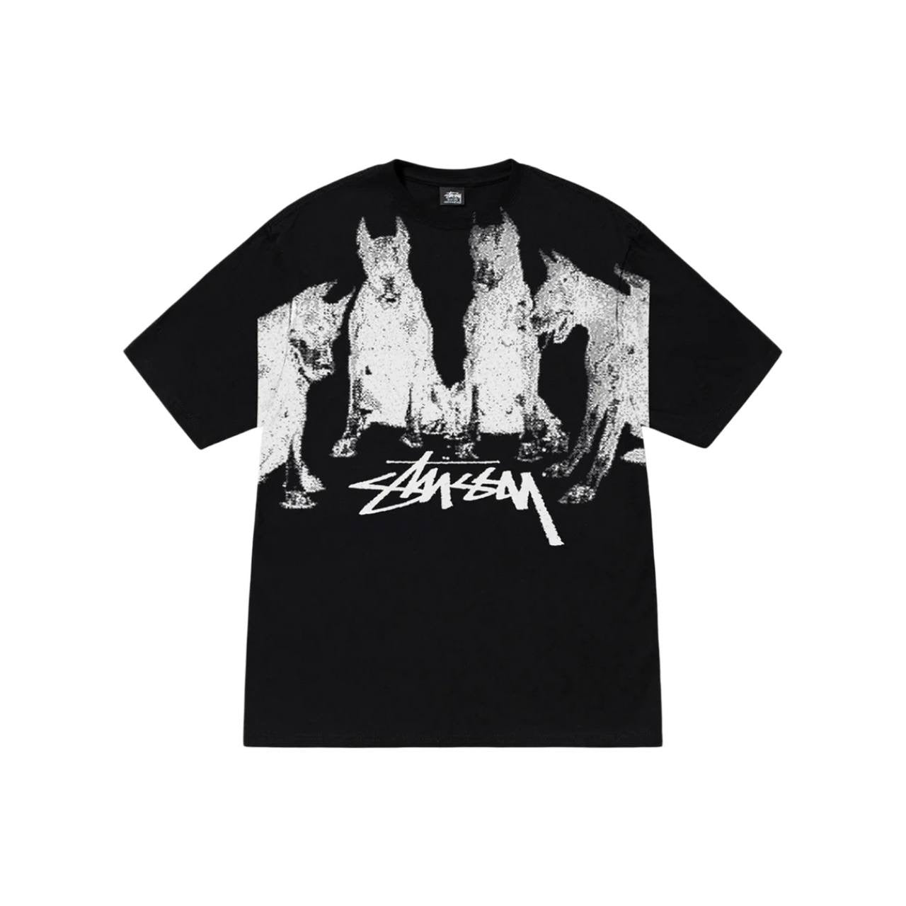 Stüssy Dobermans Tee Black